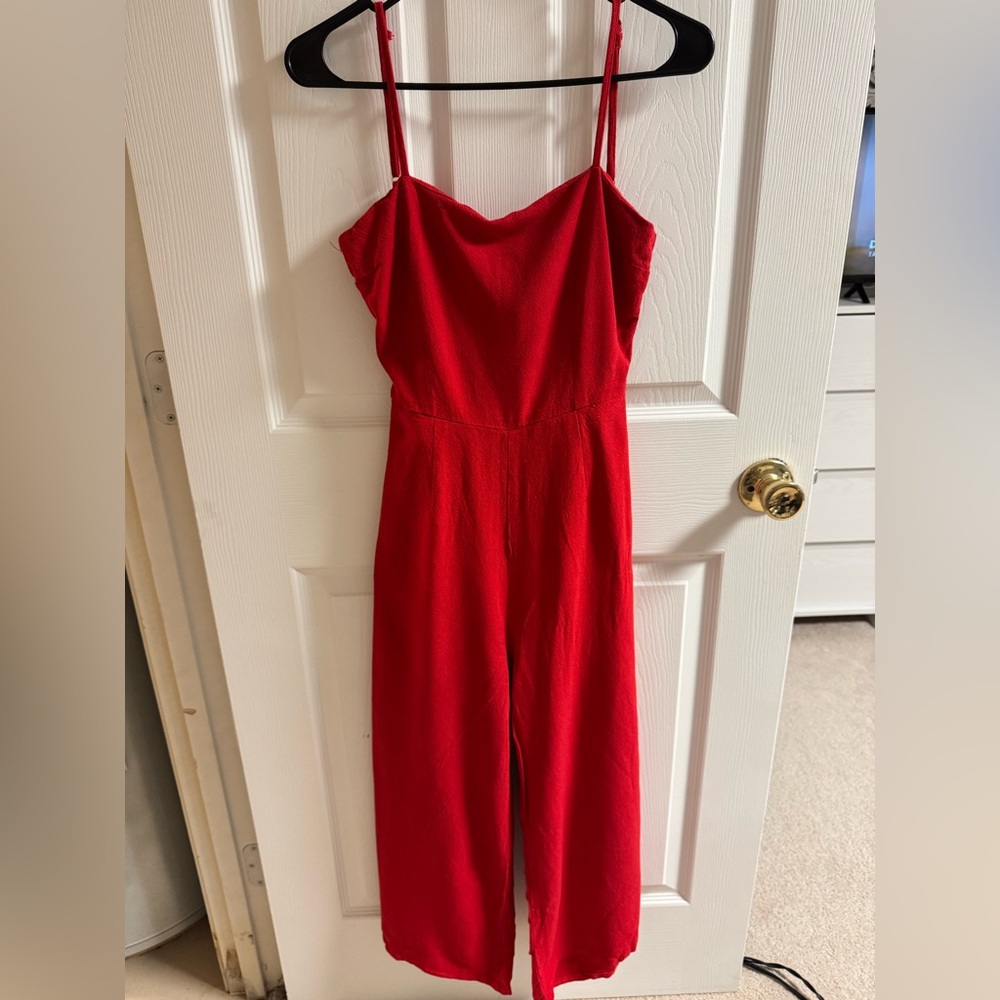 Princess Polly Red Jumpsuit